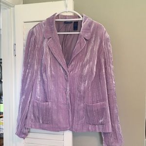 Velvet blazer